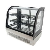 Vitrina Pastelera Expositora Refrigerada De Sobremesa 2 Estantes Con 2