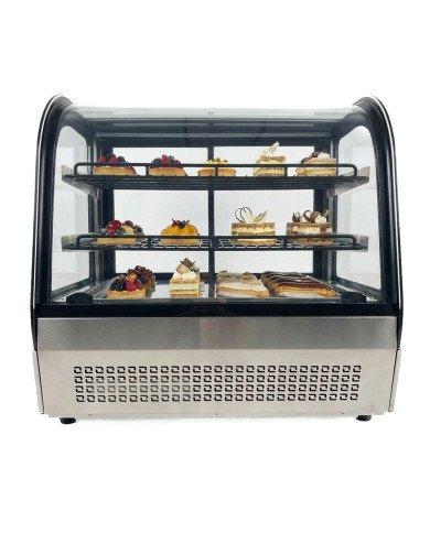 Vitrina Pastelera Refrigerada 120L Ventilada Romux | Hostelería Profesional