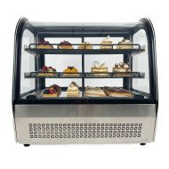 Vitrina Pastelera Expositora Refrigerada De Sobremesa 2 Estantes Con 2
