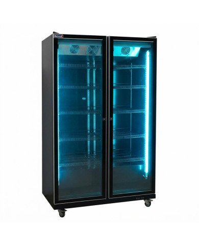 Armario Expositor de Congelación 1200 L Ventilado Romux | Equipamiento Industrial