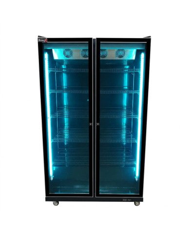 Armario Expositor de Congelación 1200 L Ventilado Romux | Equipamiento Industrial
