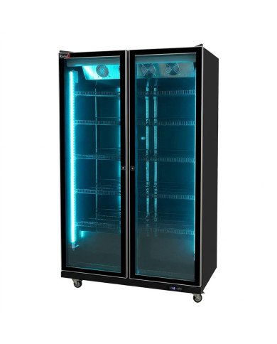 Armario Expositor de Congelación 1200 L Ventilado Romux | Equipamiento Industrial