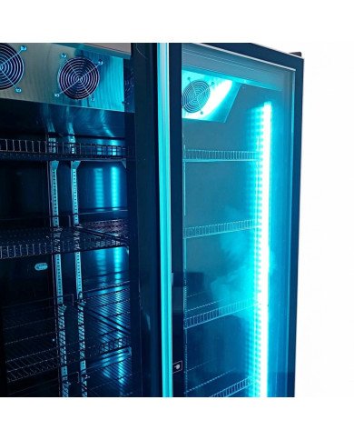 Armario Expositor de Congelación 1200 L Ventilado Romux | Equipamiento Industrial