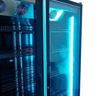 Armario Expositor De Congelación Modelo D Luz Led - 1200 Litros 2 Puer