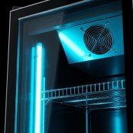 Armario Expositor De Congelación Modelo D Luz Led - 1200 Litros 2 Puer