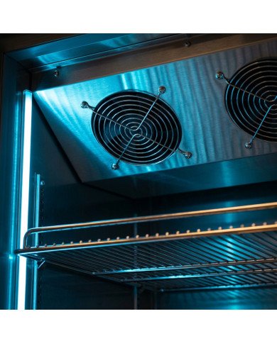 Armario Expositor de Congelación 1200 L Ventilado Romux | Equipamiento Industrial