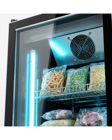 Armario Expositor de Congelación 1200 L Ventilado Romux | Equipamiento Industrial
