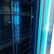 Armario Expositor De Congelación Modelo D Luz Led - 1200 Litros 2 Puer