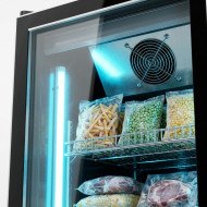 Armario Expositor De Congelación Modelo D Luz Led - 1600 Litros 3 Puer