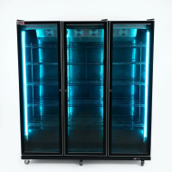 Armario Expositor De Congelación Modelo D Luz Led - 1600 Litros 3 Puer