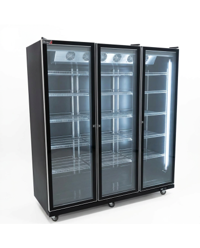 Armario Expositor de Congelación 1600L Ventilado Romux | Equipamiento Industrial