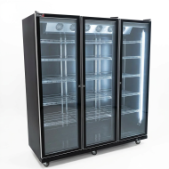 Armario Expositor De Congelación Modelo D Luz Led - 1600 Litros 3 Puer