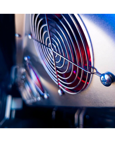 Armario Expositor de Congelación 1600L Ventilado Romux | Equipamiento Industrial