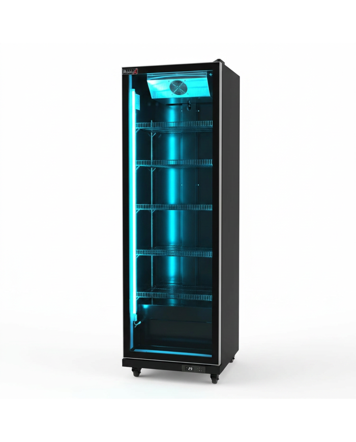 Armario Expositor Refrigerado 450L Ventilado Romux | Equipamiento Industrial