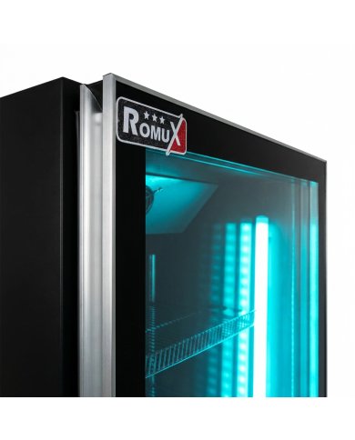 Armario Expositor Refrigerado 450L Ventilado Romux | Equipamiento Industrial