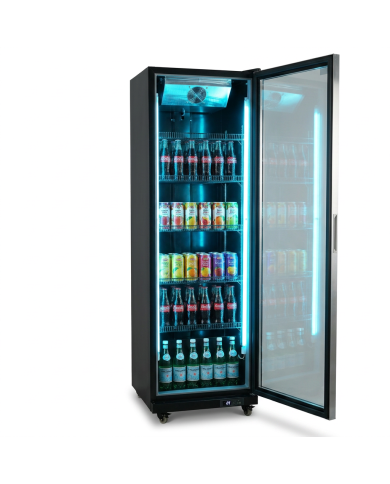 Armario Expositor Refrigerado 450L Ventilado Romux | Equipamiento Industrial
