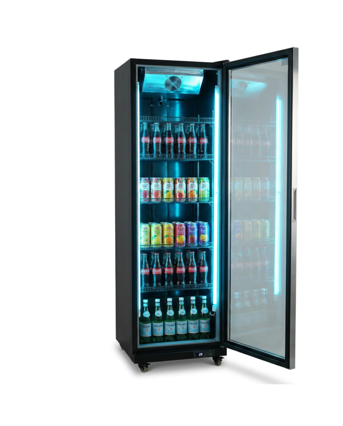 Armario Expositor Refrigerado Modelo D Luz Led - 450 Litros 1 Puerta D