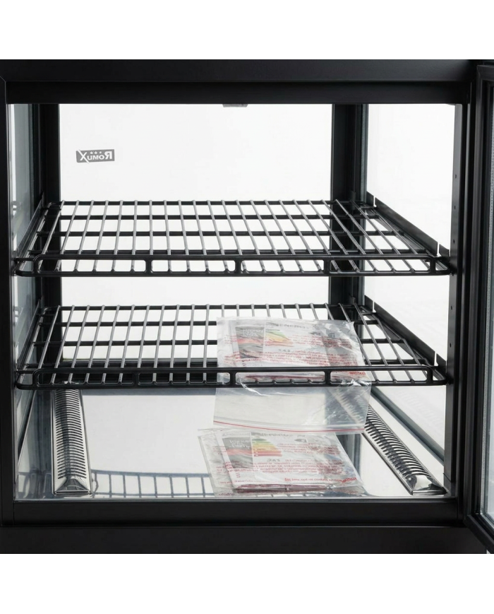 Vitrina Pastelera Expositora 100 Litros Romux | Equipamiento Industrial