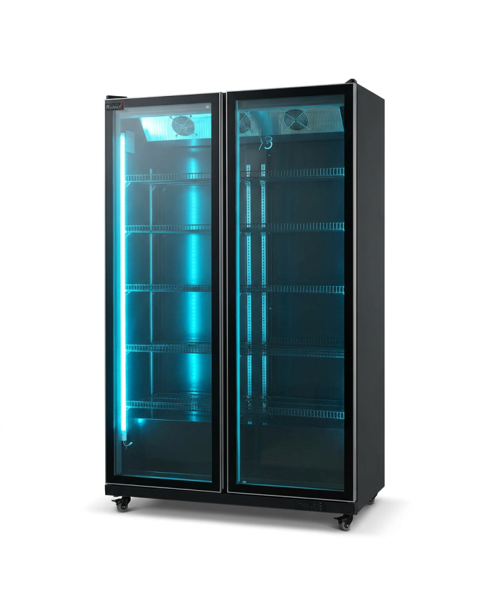 Armario Expositor Refrigerado 1050L Ventilado Romux | Equipamiento Industrial