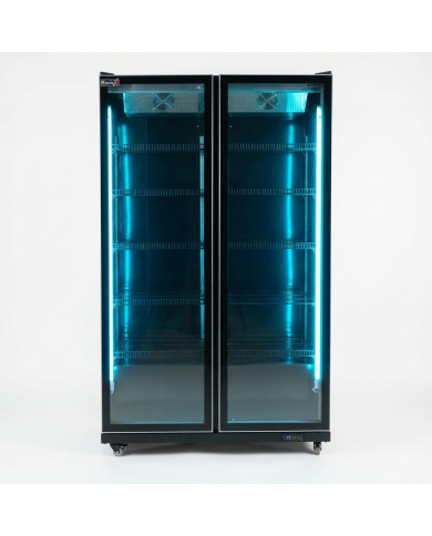 Armario Expositor Refrigerado 1050L Ventilado Romux | Equipamiento Industrial