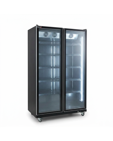 Armario Expositor Refrigerado 1050L Ventilado Romux | Equipamiento Industrial