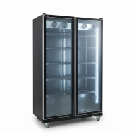 Armario Expositor Refrigerado Modelo D Luz Led - 1050 Litros 2 Puertas