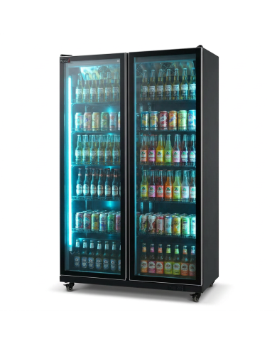 Armario Expositor Refrigerado 1050L Ventilado Romux | Equipamiento Industrial
