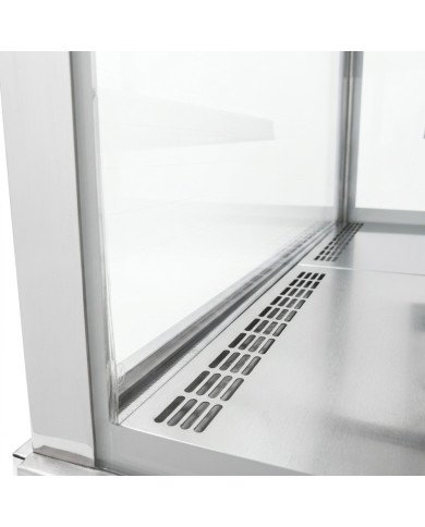 Vitrina Pastelera Refrigerada Cuadrada de Suelo de 410 litros | Equipamiento industrial