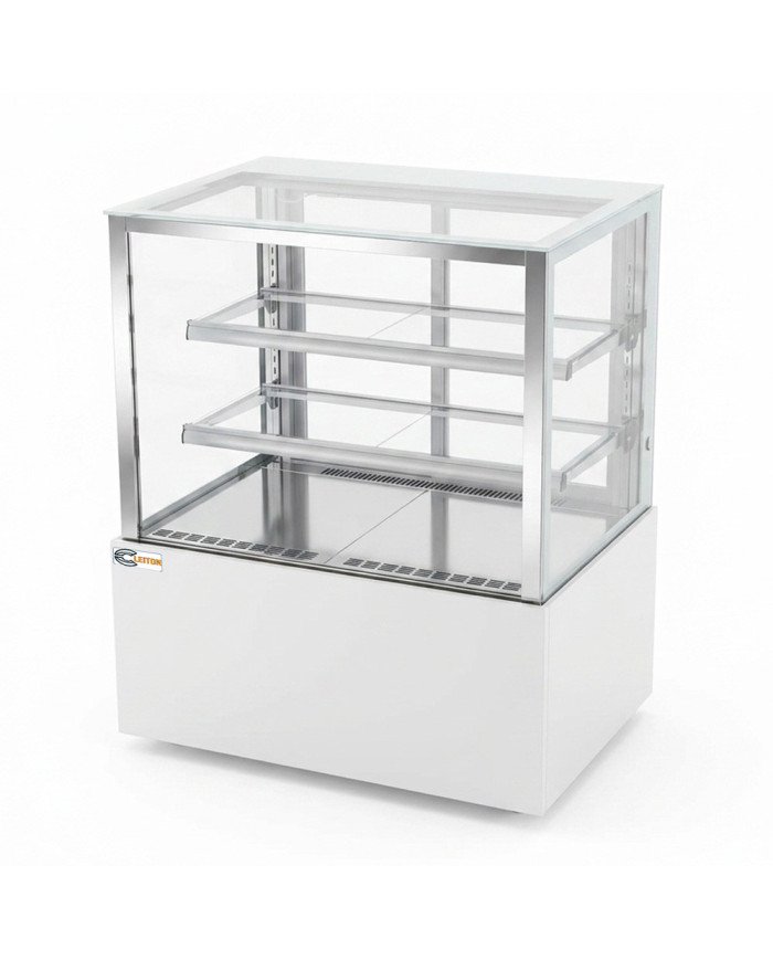 Vitrina Pastelera Refrigerada Cuadrada de Suelo de 410 litros | Equipamiento industrial