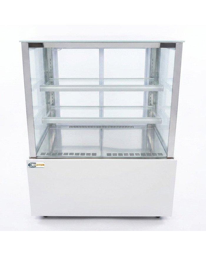 Vitrina Refrigerada Pastelera CLEITON 120 cm Blanca