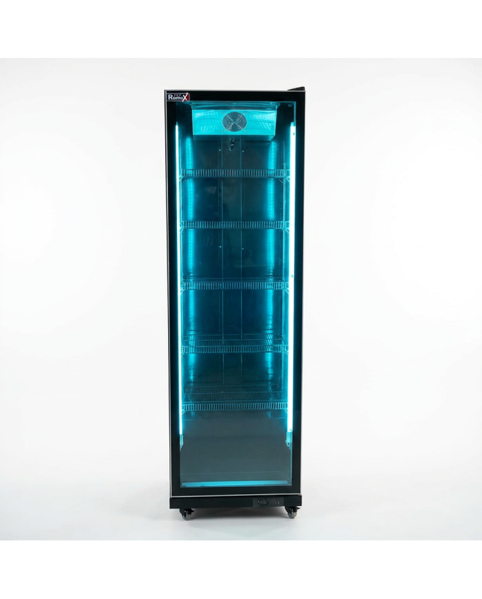 Armario Expositor de Congelación 500L Ventilado Romux | Equipamiento Industrial