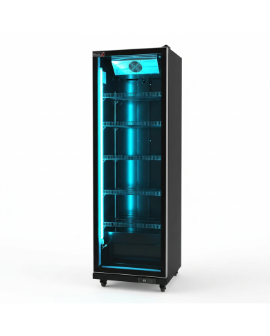 Armario Expositor de Congelación 500L Ventilado Romux | Equipamiento Industrial
