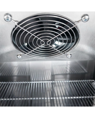 Armario Expositor de Congelación 500L Ventilado Romux | Equipamiento Industrial