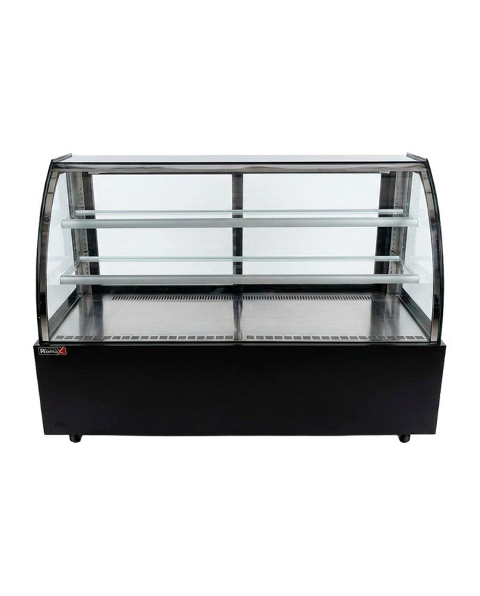 Vitrina Pastelera Expositora Refrigerada De Suelo 2 Estantes Con Crist