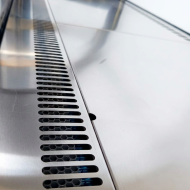 Vitrina Pastelera Expositora Refrigerada De Suelo 2 Estantes Con Crist