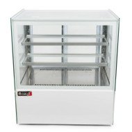 Vitrina Pastelera Expositora Refrigerada Cuadrada De Sobremesa 2 Estan