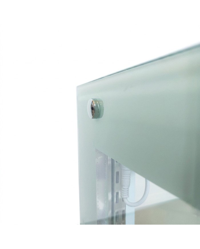 Vitrina Pastelera Expositora Refrigerada Cuadrada De Sobremesa 2 Estan
