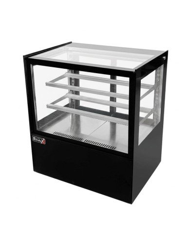 Vitrina Pastelera Expositora Refrigerada Cuadrada De Sobremesa 2 Estan