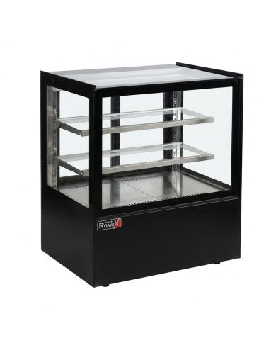 Vitrina Pastelera Expositora Refrigerada Cuadrada De Sobremesa 2 Estan