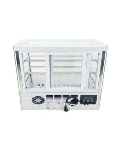 Vitrina Pastelera Refrigerada Cuadrada de Sobremesa de 470 litros | Equipamiento industrial