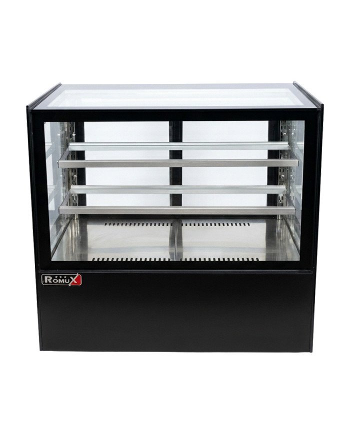 Vitrina Pastelera Expositora Refrigerada Cuadrada De Sobremesa 2 Estan