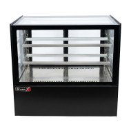 Vitrina Pastelera Expositora Refrigerada Cuadrada De Sobremesa 2 Estan