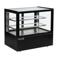 Vitrina Pastelera Expositora Refrigerada Cuadrada De Sobremesa 2 Estan