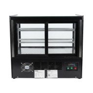 Vitrina Pastelera Expositora Refrigerada Cuadrada De Sobremesa 2 Estan