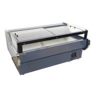 Vitrina Carnicera Expositora Refrigerada Con Cristal Alto Curvo Roja 4