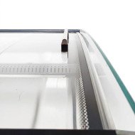 Vitrina Carnicera Expositora Refrigerada Con Cristal Alto Curvo Roja 4