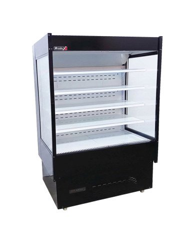 Vitrina Expositora Mural Refrigerada Para Lácteos Con 4 Estantes De 15