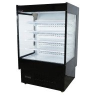 Vitrina Expositora Mural Refrigerada Para Lácteos Con 4 Estantes De 20