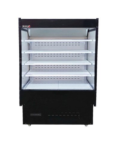 Vitrina Expositora Mural Refrigerada Para Lácteos Con 4 Estantes De 20