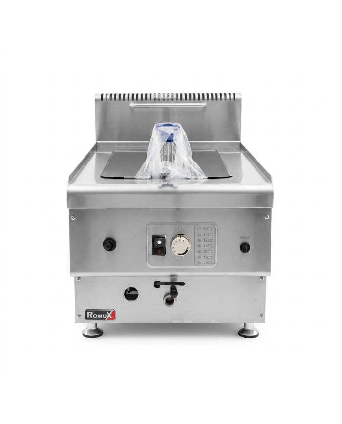 Freidora Industrial Gas Butano 14 Litros Romux | Equipamiento Industrial